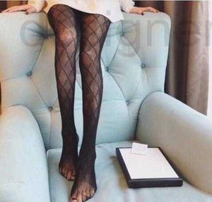 Socks & Hosiery designer Womens Luxury Mature Brand Dress Up Stockings Fashion Letter Pattern Sexy Lady Leggings High Quality Tights IL61 0VSE