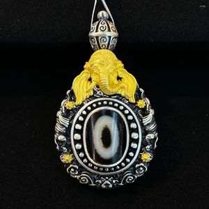 Pendant Necklaces SR Tibetan Heavenly Bead Product Xiangjia Weathering Fine Paste Oil Moisturizing Precision Inlaid Collection