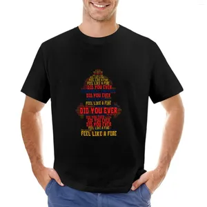 Men's Polos Did You Ever Feel Like A Fire Hydrant And All Your Friends Were Dogs T-Shirt Quick-drying Men Clothings