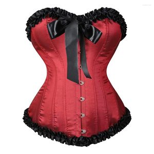 Bustiery gorsets talia Trainer Treners Sexy Korse for Women Black White Corset Zapip Corselet Overbust Ladies Body Shaper Top