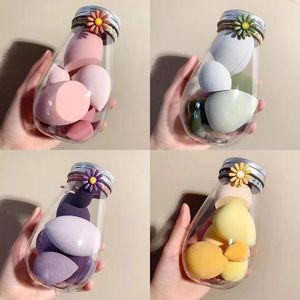 Makeup Sponges Sdatter 6pcs Cosmetic Puff Canned Super Soft Beauty Sponge For Liquid Foundation Make Up Tools Girl Wom