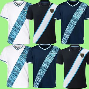 Футбольные майки Гватемалы 2023 года Equipo nacional Camisetas de futbol para hombre 23 24 LOM CEBALLOS OSCAR PELEG SANTIS Home White Away blue Jersey Uniformes