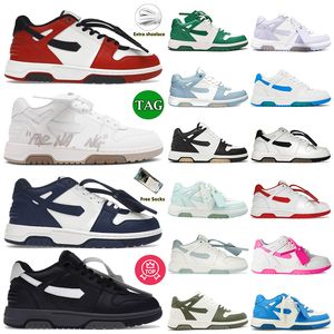 Scarpe da ginnastica fuori ufficio Scarpe casual Off Scarpe basse di lusso con plateau per mocassini da passeggio Nero Bianco Azzurro Azzurro Uomo Donna Scarpe da ginnastica con etichetta Dhgate 36-45