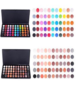 Miss Rose 55 Color Glitter Eye Shadow Waterproof Colorful Palette Eyeshadow Matte Cosmetic Shimmer Eye Shadow Pigment Makeup1558366