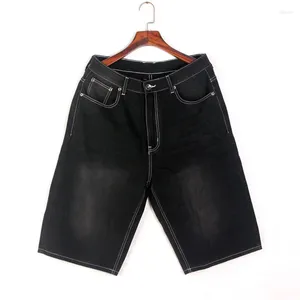 Men's Shorts Mcikkny Summer Men Cargo Casual Denim Multi Pockets Streetwear Jeans For Male Loose Fit