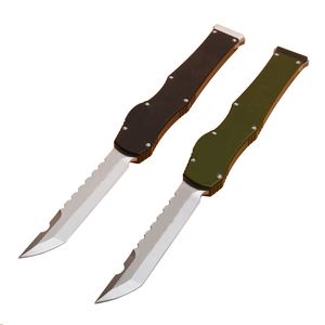 Специальное предложение Ha lo VI Тактический нож Ha lo 6 (4,4 дюйма, сатин) Нож Hell Blade одинарного действия с предохранителем Ножи для выживания EDC Gear