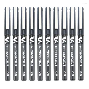 Conjunto de canetas de gel BX-V5, ponta fina de 0,5mm à base de água, caneta gel de tinta suave, caneta escolar kawaii, papelaria japonesa