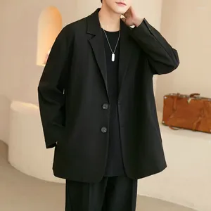 Abiti maschili maschi vintage top nero giacca black giacca a manica lunga un maschile blazer oversized bottoni oversized boys obs oleb