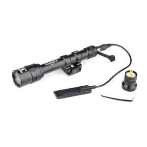 Taktik Aksesuarlar Jingming M4 M16 HK416 AR15 Flashlightm600AA Taktik Güçlü Işık Sıçan Kuyruğu ve Taç Kafası Taşınabilir Meşale