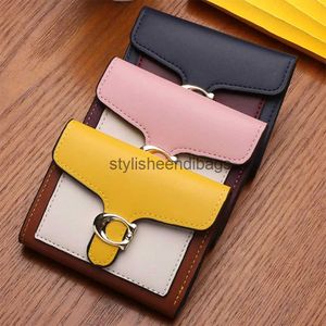 Plånböcker Kvinnor Fashion Luxury Wallet Senaste Simple Coin Bag Women's ID Card Multifunktionellt kortfodral Leater WalletStylisheendibags