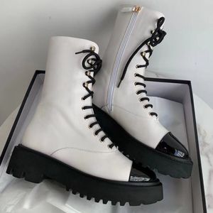 Designer Boots Luxury Boot äkta läderstövlar Ankelstövlar Kvinna Kort start Sneakers Trainers Sandaler Sandaler av Brand W416 005