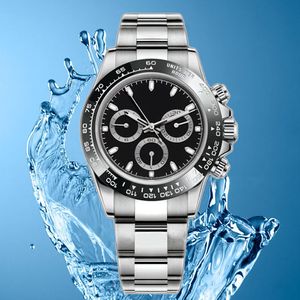 Superclone Uhr Top-Qualität Uhr Keramik Lünette Rologio Männer Herrenuhren Automatische mechanische Bewegung Luxus teure Uhr Armbanduhren Gold