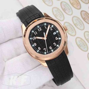 Luxury Men Watch Pakeets Functional Watch Watch Pak 5167 Superclone 3K Gold 83mm Sapphire Glass Rose Luxury Men Designer Mekanisk automatisk svart gummi Nauti 09G2