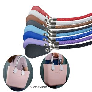 Evening Bags 2023 Obag braid Rope Handle strap belt for O Bag Tote Detachable PU leather Women's Accessories 231023