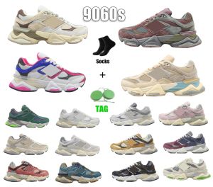 2024 HOT 9060 Joe Freshgoods Men Women Running Shoes Suede 1906R Designer Penny Cookie Pink Baby Shower Blue Sea Salt Outdoor Trail Sneakers Size 36-45