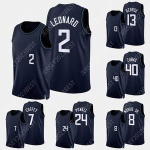 2023 24 New City 1 James Harden Kawhi Leonard Paul George Basquete Jerseys Russell Westbrook Terance Mann Robert Covington Bones Hyland Norman Powell