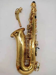 Profesjonalny saksofon altowy oryginał 62 do jednego modelu mosiężnego złotego guzika skorupy alto Sax Musical Instrument 00