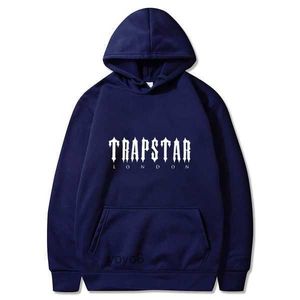 Tuta Trapstar Felpe con cappuccio da uomo Felpe con cappuccio casual da uomo Moda Donna Trap Star Stampa Top con cappuccio Coppie Abiti larghi Taglia asiatica M-3xl E6OE