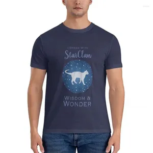 Polos masculinos Marca Homens T-shirt de algodão StarClan Dreams Active Blank Camisetas Roupas masculinas