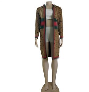 새로운 여자 스웨터 드레스 드레스 봄 가을 캐주얼 여성 디자이너 스웨터 후드 코트