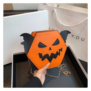 Halloween Gift Funny Devil Pumpkin Bag Cute Osobowość Creative Crossbody Nowe ramię seniorskie dla kobiet 220923