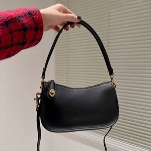 2024 Designer Bag Swinger Women Axillary Bag Handväska Purse äkta läder 2 remmar Old Flower Top Quality Flap Distress