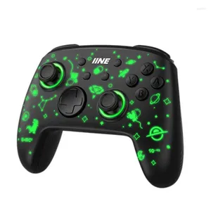 Controladores de jogo Gamepad Conexão Bluetooth sem fio para Switch / Oled / Lite / PC Fiery Eagle Macro Programação Wake Pro Grip Star