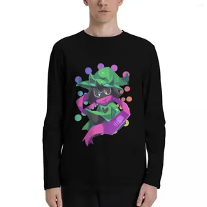 Polos Męskie Deltarune - T -shirty Ralsei długie rękawie