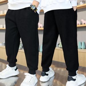 Pantaloni Pantaloni Harem per ragazzi grandi per ragazze Casual larghi in cotone solido Abiti invernali per bambini Bella seta carina