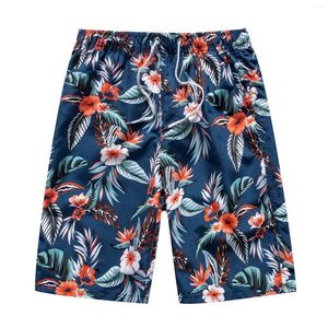 Herren-Shorts, Herren-Hosen, Sommer, Strand, Outdoor, Schwimmen, Fünf-Punkt-Männer, schnell trocknend, Boho-Druck, Pantalones Cortos Homewear