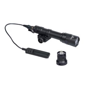 M4 Jingming Tactical Accessories M16 HK416 AR15 ficklampa M600B SCOUT LIGHT LANTERNA LED -ficklampa för Pictinny Rail Portable Torch