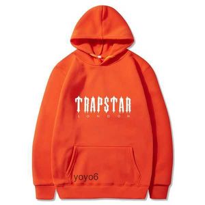 Tuta Trapstar Felpe con cappuccio da uomo Felpe Casual con cappuccio da uomo Moda Donna Trap Star Stampa Top con cappuccio Coppie Abiti larghi Taglia asiatica M-3xl Z93T