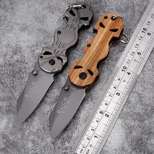 X72 Branded Outdoor Folding Knife Camping Pocket Knife Wood Handle EDC TOOL Stainless Steel Blade Sharp Cutter Multi usages