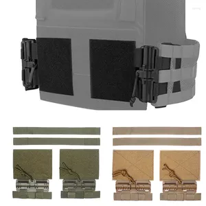 Hunting Jackets Tactical Universal Vest Molle Quick Release Buckle Cummerbund Removal For PC CPC NCP XPC Hook Loop Fastener