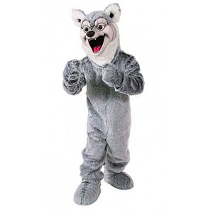 Costume de mascotte de chien de loup HUSKY d'Halloween, personnage de thème animé, taille adulte, carnaval de Noël, fête d'anniversaire, tenue fantaisie