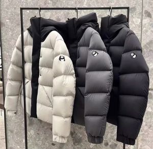 Designer mężczyźni płaszcze mężczyźni zimowa kurtka mężczyzna puch Parkas Mężczyźni Kobiety klejenie kurtki do puchu napełniony płaszcz stojak bawełniany luksusowy kurtka wiatrówka jacke rozmiar s-xl