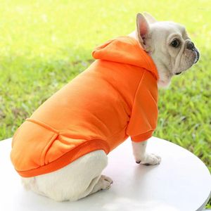 Dog Apparel DualPet Hoodie Winter Sweaters Pet Cold Warm Weather Sweatshirt For Small Medium Dogs And Cat XS-2XL Supplies