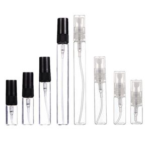 2ml 3ml 5ml 10ml spray de névoa frasco de perfume pequeno atomizador de viagem frascos de amostra recarregáveis qmsxa