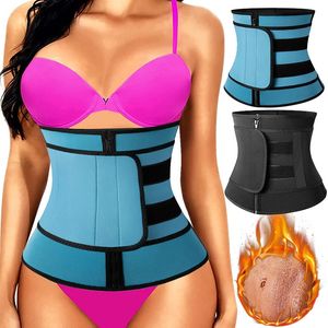 Bel karın şekillendirici ter shapewear bel antrenörü neopren sauna kemeri kadınlar için kilo kaybı bel cincher vücut şekillendirici karın kontrol fitness kemer 231023