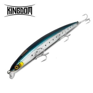 Baits Lures Kingdom Isca Artificial Fishing Lure 180mm 2933g Floating Sinking Long casting Pike SwimBait For Trolling Seabass 231023