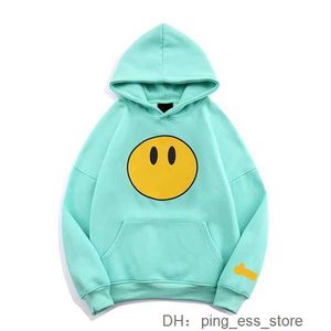 Sweatshirtler Yeni Erkek ve Kadınlar Drews House Hoodie Fashion Street Giyim Smiley Face Sweater Erkek Çizim Hoodie Çizim Sweatshirt En Yüksek Kaliteli Örümcek Kapşon 1J90