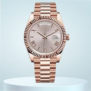 aaa, высококачественные дизайнерские мужские часы, механизм 8205, сапфировое зеркало, циферблат 36, 41 мм, розовое золото, нержавеющая сталь, часы datejust, женские роскошные деловые часы с муассанитом