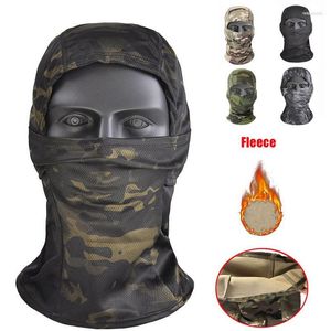 Bandanas Witner ciepłe taktyczne Baliaclava Full Face Mask Army CS Wargame Ski Rower Cycling Shield Hat Hat Akcesoria