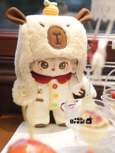 Dolls ręcznie robione za 20 -cm kaczek Panda Kawaii Plush Doll Ubrania Ubrania Akcesoria anime Dollowa zabawka dla dzieci Prezenty Xmas 231023