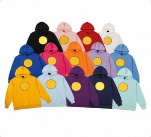 Mode män kvinnor hoodies tröjor leende drews tryckning långärmad huva lyxiga män pullover brev jumper hoody vår win2029733