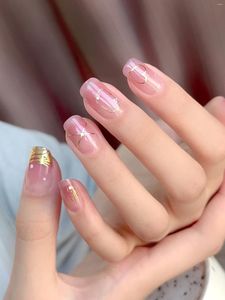 False Nails Full Application Of Nail Polish Film Gel Beauty Sticker Red Book Online Waterproof Enhancement