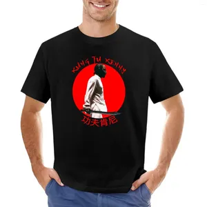 Herrpolos Kenny T-shirt anime djurtryck skjorta för pojkar vintage t plus storlek toppar mens långärmade skjortor