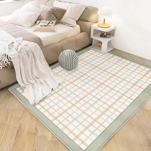Carpet Large Area Carpets for Living Room Girl Bedroom Decor Bedside Soft Checkerboard Lounge Rug Home Non slip Plush Floor Mat 231023