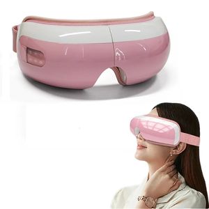 Eye Massager 4D Music Electric Compress Airbag Tryck Vibration Massage Care Instrument Relief Trötthet Förbättra Sleep Vcrtf 231023