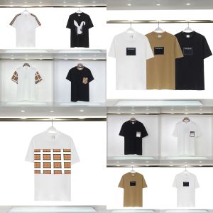 Luxury Tshirt Men Men Designer T-koszulki Letnie marki mody kratą wysokiej jakości koszulki azjatyckie T-shirty S-2xl dla mężczyzn T-shirty Halloween T-shirty dla kobiet